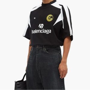 BALENCIAGA OVERSIZED FOOTBALL/SOCCER JERSEY
